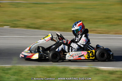 Peggy RISTOK — 22 & 23/10/2011 : 2ème manche du Trophée Vincent Sanchez à Lavelanet (Photos Antoine Camblor) 2011 — karting