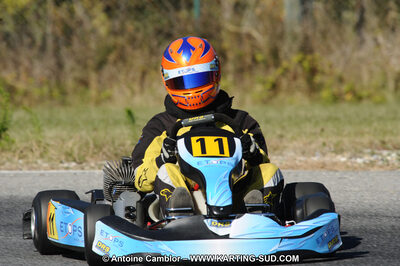 Pierre ECHE — 22 & 23/10/2011 : 2ème manche du Trophée Vincent Sanchez à Lavelanet (Photos Antoine Camblor) 2011 — karting