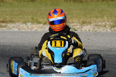 Pierre ECHE — 22 & 23/10/2011 : 2ème manche du Trophée Vincent Sanchez à Lavelanet (Photos Antoine Camblor) 2011 — karting