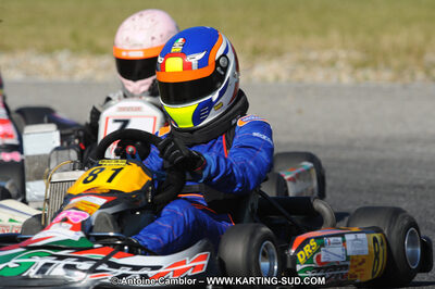 Emilie FARNIERE — 22 & 23/10/2011 : 2ème manche du Trophée Vincent Sanchez à Lavelanet (Photos Antoine Camblor) 2011 — karting