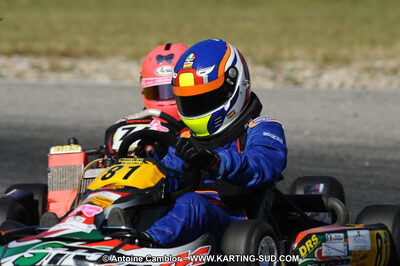 Emilie FARNIERE — 22 & 23/10/2011 : 2ème manche du Trophée Vincent Sanchez à Lavelanet (Photos Antoine Camblor) 2011 — karting