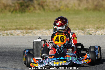 Maxim CHASSAGNE — 22 & 23/10/2011 : 2ème manche du Trophée Vincent Sanchez à Lavelanet (Photos Antoine Camblor) 2011 — karting