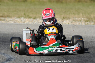 Olivia PAREDE — 22 & 23/10/2011 : 2ème manche du Trophée Vincent Sanchez à Lavelanet (Photos Antoine Camblor) 2011 — karting