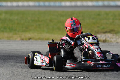 Yoann DARRODES — 22 & 23/10/2011 : 2ème manche du Trophée Vincent Sanchez à Lavelanet (Photos Antoine Camblor) 2011 — karting