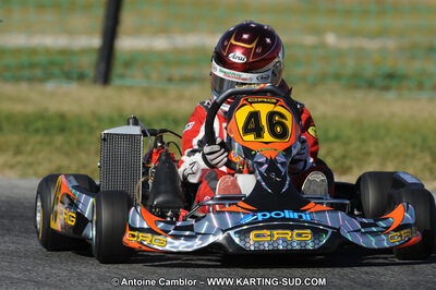 Maxim CHASSAGNE — 22 & 23/10/2011 : 2ème manche du Trophée Vincent Sanchez à Lavelanet (Photos Antoine Camblor) 2011 — karting