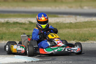 Emilie FARNIERE — 22 & 23/10/2011 : 2ème manche du Trophée Vincent Sanchez à Lavelanet (Photos Antoine Camblor) 2011 — karting