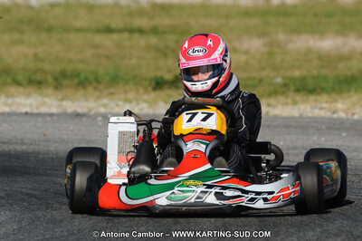Olivia PAREDE — 22 & 23/10/2011 : 2ème manche du Trophée Vincent Sanchez à Lavelanet (Photos Antoine Camblor) 2011 — karting