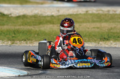 Maxim CHASSAGNE — 22 & 23/10/2011 : 2ème manche du Trophée Vincent Sanchez à Lavelanet (Photos Antoine Camblor) 2011 — karting