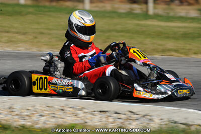 Gilles DUPRAT — 22 & 23/10/2011 : 2ème manche du Trophée Vincent Sanchez à Lavelanet (Photos Antoine Camblor) 2011 — karting