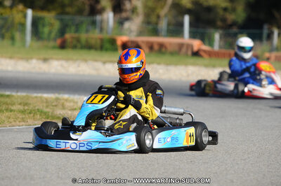 Pierre ECHE — 22 & 23/10/2011 : 2ème manche du Trophée Vincent Sanchez à Lavelanet (Photos Antoine Camblor) 2011 — karting