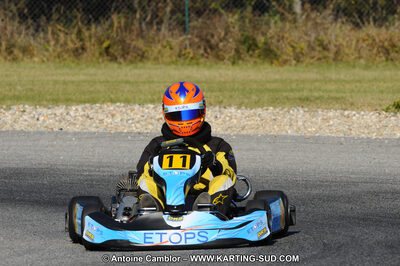 Pierre ECHE — 22 & 23/10/2011 : 2ème manche du Trophée Vincent Sanchez à Lavelanet (Photos Antoine Camblor) 2011 — karting