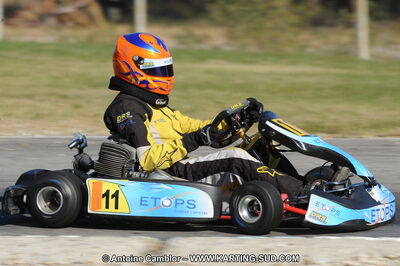 Pierre ECHE — 22 & 23/10/2011 : 2ème manche du Trophée Vincent Sanchez à Lavelanet (Photos Antoine Camblor) 2011 — karting