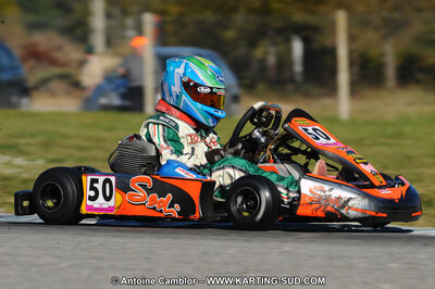 Tom LLEDO — 22 & 23/10/2011 : 2ème manche du Trophée Vincent Sanchez à Lavelanet (Photos Antoine Camblor) 2011 — karting
