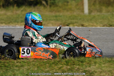 Tom LLEDO — 22 & 23/10/2011 : 2ème manche du Trophée Vincent Sanchez à Lavelanet (Photos Antoine Camblor) 2011 — karting