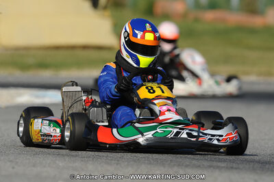 Emilie FARNIERE — 22 & 23/10/2011 : 2ème manche du Trophée Vincent Sanchez à Lavelanet (Photos Antoine Camblor) 2011 — karting
