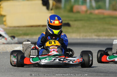 Emilie FARNIERE — 22 & 23/10/2011 : 2ème manche du Trophée Vincent Sanchez à Lavelanet (Photos Antoine Camblor) 2011 — karting