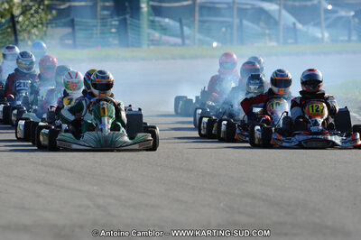 Frédéric OSTIER — 22 & 23/10/2011 : 2ème manche du Trophée Vincent Sanchez à Lavelanet (Photos Antoine Camblor) 2011 — karting