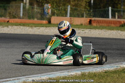 Frédéric OSTIER — 22 & 23/10/2011 : 2ème manche du Trophée Vincent Sanchez à Lavelanet (Photos Antoine Camblor) 2011 — karting