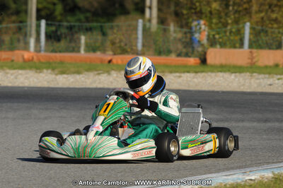 Frédéric OSTIER — 22 & 23/10/2011 : 2ème manche du Trophée Vincent Sanchez à Lavelanet (Photos Antoine Camblor) 2011 — karting