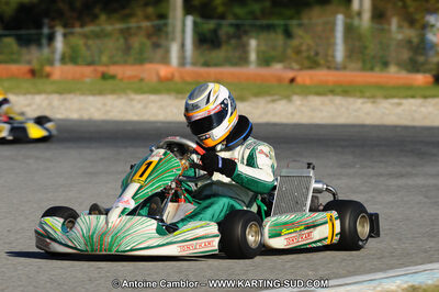 Frédéric OSTIER — 22 & 23/10/2011 : 2ème manche du Trophée Vincent Sanchez à Lavelanet (Photos Antoine Camblor) 2011 — karting