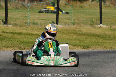 Frédéric OSTIER — 22 & 23/10/2011 : 2ème manche du Trophée Vincent Sanchez à Lavelanet (Photos Antoine Camblor) 2011 — karting