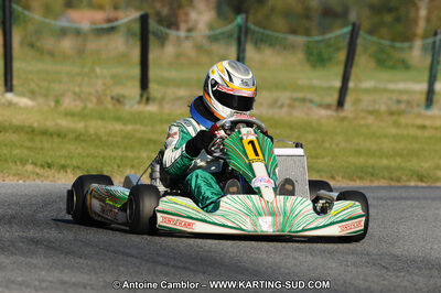 Frédéric OSTIER — 22 & 23/10/2011 : 2ème manche du Trophée Vincent Sanchez à Lavelanet (Photos Antoine Camblor) 2011 — karting