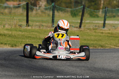 Jeannick DARFEUILLE — 22 & 23/10/2011 : 2ème manche du Trophée Vincent Sanchez à Lavelanet (Photos Antoine Camblor) 2011 — karting