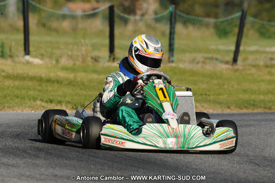 Frédéric OSTIER — 22 & 23/10/2011 : 2ème manche du Trophée Vincent Sanchez à Lavelanet (Photos Antoine Camblor) 2011 — karting