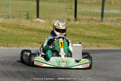 Frédéric OSTIER — 22 & 23/10/2011 : 2ème manche du Trophée Vincent Sanchez à Lavelanet (Photos Antoine Camblor) 2011 — karting
