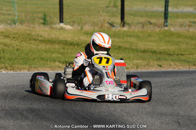 Jeannick DARFEUILLE — 22 & 23/10/2011 : 2ème manche du Trophée Vincent Sanchez à Lavelanet (Photos Antoine Camblor) 2011 — karting