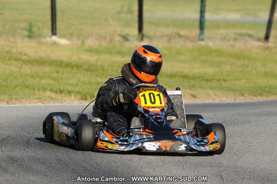 Thierry BOYER — 22 & 23/10/2011 : 2ème manche du Trophée Vincent Sanchez à Lavelanet (Photos Antoine Camblor) 2011 — karting