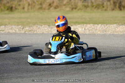 Pierre ECHE — 22 & 23/10/2011 : 2ème manche du Trophée Vincent Sanchez à Lavelanet (Photos Antoine Camblor) 2011 — karting