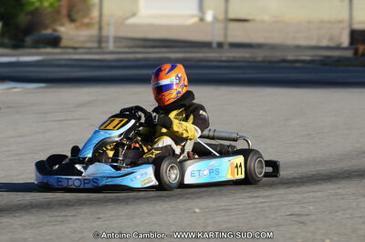 Pierre ECHE — 22 & 23/10/2011 : 2ème manche du Trophée Vincent Sanchez à Lavelanet (Photos Antoine Camblor) 2011 — karting