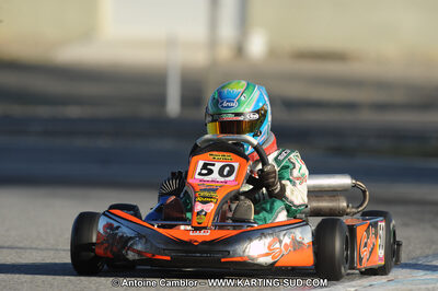 Tom LLEDO — 22 & 23/10/2011 : 2ème manche du Trophée Vincent Sanchez à Lavelanet (Photos Antoine Camblor) 2011 — karting