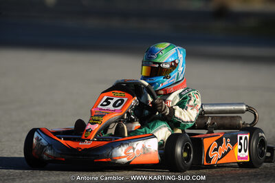 Tom LLEDO — 22 & 23/10/2011 : 2ème manche du Trophée Vincent Sanchez à Lavelanet (Photos Antoine Camblor) 2011 — karting
