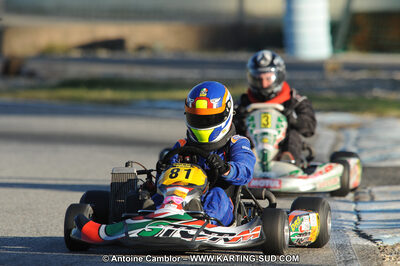 Emilie FARNIERE — 22 & 23/10/2011 : 2ème manche du Trophée Vincent Sanchez à Lavelanet (Photos Antoine Camblor) 2011 — karting