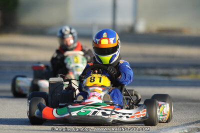 Emilie FARNIERE — 22 & 23/10/2011 : 2ème manche du Trophée Vincent Sanchez à Lavelanet (Photos Antoine Camblor) 2011 — karting