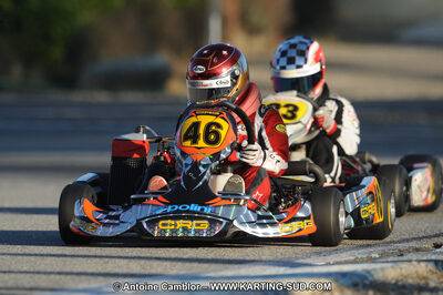 Maxime CHASSAGNE — 22 & 23/10/2011 : 2ème manche du Trophée Vincent Sanchez à Lavelanet (Photos Antoine Camblor) 2011 — karting