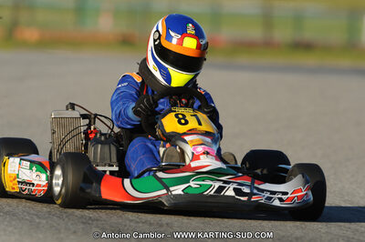 Emilie FARNIERE — 22 & 23/10/2011 : 2ème manche du Trophée Vincent Sanchez à Lavelanet (Photos Antoine Camblor) 2011 — karting