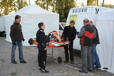 22 & 23/10/2011 : 2ème manche du Trophée Vincent Sanchez à Lavelanet (Photos Antoine Camblor) 2011 — karting