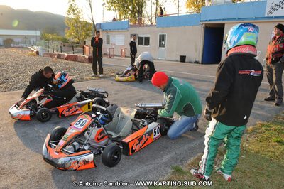 22 & 23/10/2011 : 2ème manche du Trophée Vincent Sanchez à Lavelanet (Photos Antoine Camblor) 2011 — karting