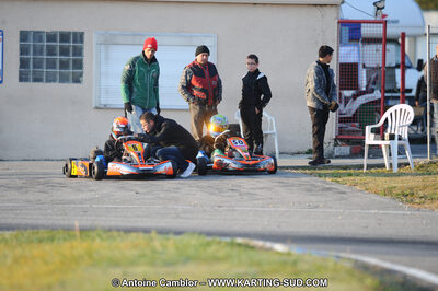 22 & 23/10/2011 : 2ème manche du Trophée Vincent Sanchez à Lavelanet (Photos Antoine Camblor) 2011 — karting