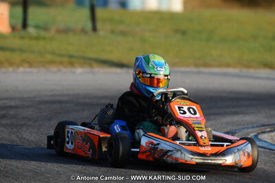 Tom LLEDO — 22 & 23/10/2011 : 2ème manche du Trophée Vincent Sanchez à Lavelanet (Photos Antoine Camblor) 2011 — karting