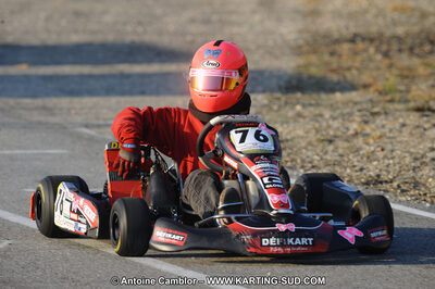 Yoann DARRODES — 22 & 23/10/2011 : 2ème manche du Trophée Vincent Sanchez à Lavelanet (Photos Antoine Camblor) 2011 — karting