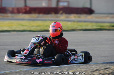 Yoann DARRODES — 22 & 23/10/2011 : 2ème manche du Trophée Vincent Sanchez à Lavelanet (Photos Antoine Camblor) 2011 — karting