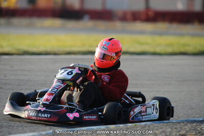 Yoann DARRODES — 22 & 23/10/2011 : 2ème manche du Trophée Vincent Sanchez à Lavelanet (Photos Antoine Camblor) 2011 — karting