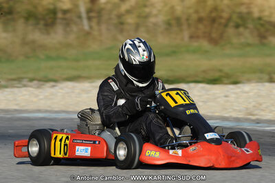 Emmanuel CACHEUX — 22 & 23/10/2011 : 2ème manche du Trophée Vincent Sanchez à Lavelanet (Photos Antoine Camblor) 2011 — karting