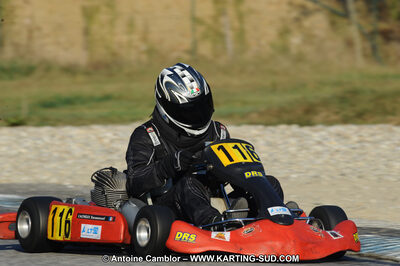 Emmanuel CACHEUX — 22 & 23/10/2011 : 2ème manche du Trophée Vincent Sanchez à Lavelanet (Photos Antoine Camblor) 2011 — karting