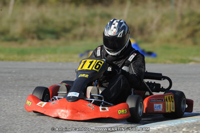 Emmanuel CACHEUX — 22 & 23/10/2011 : 2ème manche du Trophée Vincent Sanchez à Lavelanet (Photos Antoine Camblor) 2011 — karting