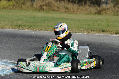 Frédéric OSTIER — 22 & 23/10/2011 : 2ème manche du Trophée Vincent Sanchez à Lavelanet (Photos Antoine Camblor) 2011 — karting